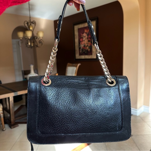 Authenthic Jimmy Choo Padlock Leather Handbag - Picture 4 of 16